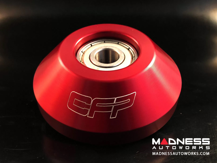FIAT 500 Strut Top Mount Assembly Kit Upgraded Replacement Red